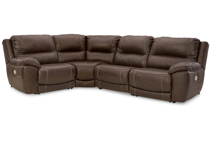 Dunleith 4-Piece Power Reclining Sectional (U71604S6)