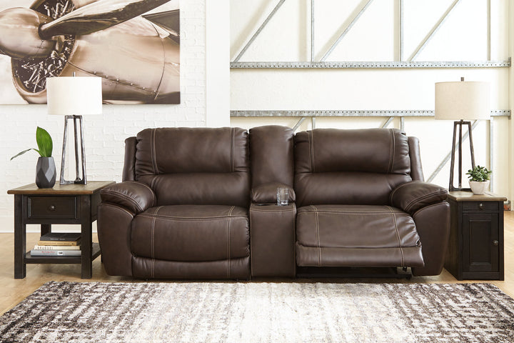 Dunleith 3-Piece Power Reclining Loveseat with Console (U71604S4)