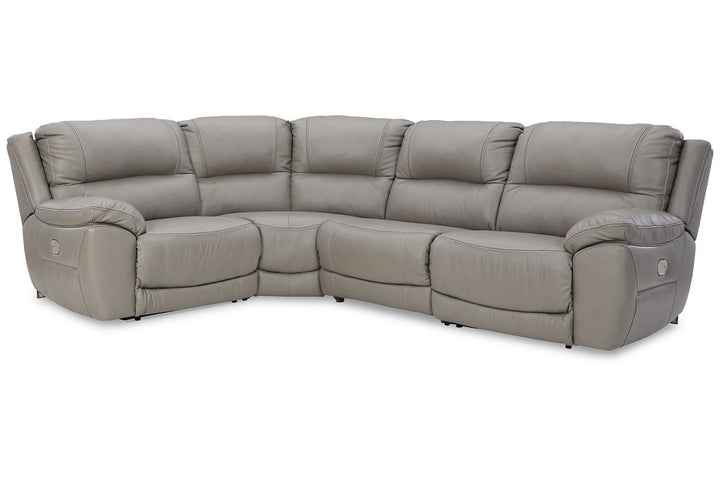 Dunleith 4-Piece Power Reclining Sectional (U71605S6)