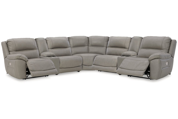 Dunleith 7-Piece Power Reclining Sectional (U71605S7)