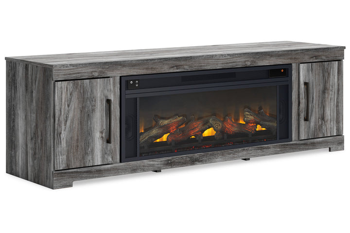 Baystorm 73" TV Stand with Electric Fireplace (W221W1)