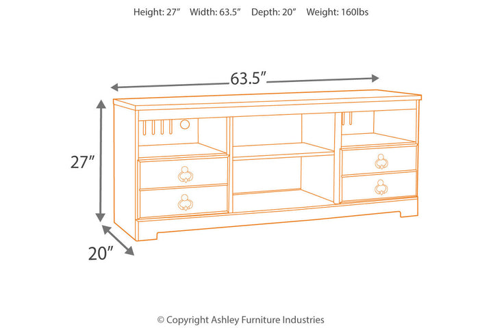 Willowton 64" TV Stand (W267-68)