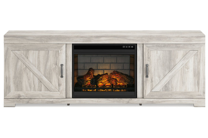 Bellaby 72" TV Stand with Electric Fireplace (W331W15)