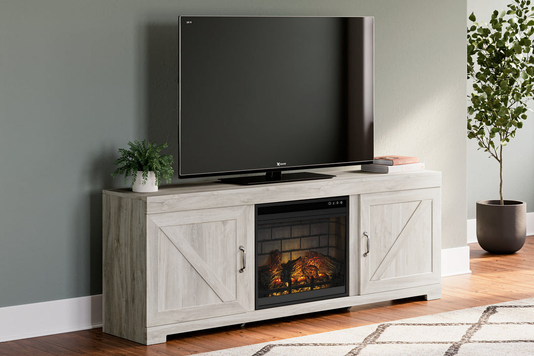 Bellaby 72" TV Stand with Electric Fireplace (W331W15)