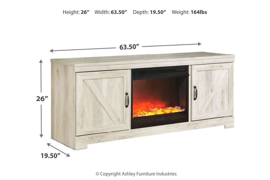 Bellaby 63" TV Stand with Fireplace (W331W4)