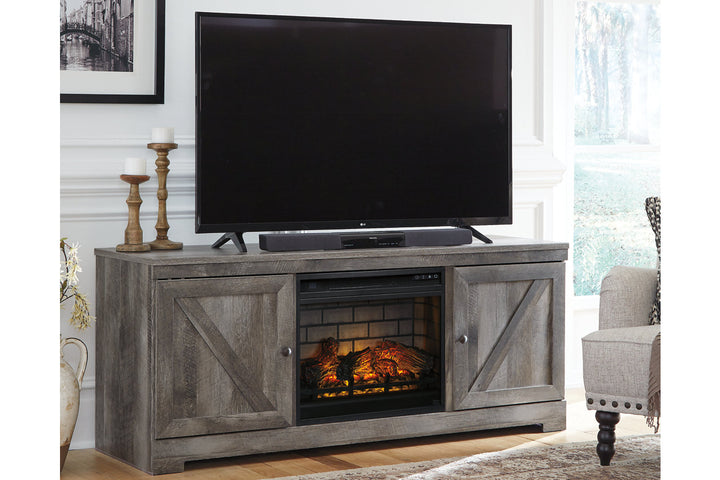 Wynnlow 63" TV Stand with Electric Fireplace (W440W9)