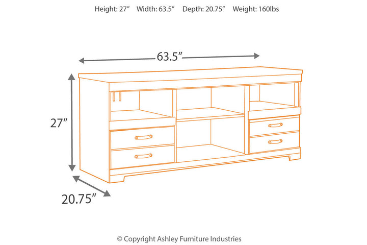 Trinell 63" TV Stand (W446-68)