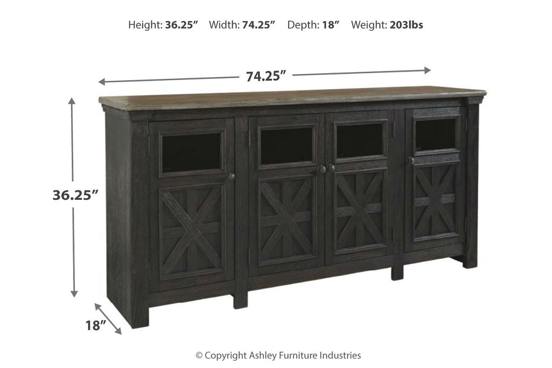 Tyler Creek 74" TV Stand (W736-68)