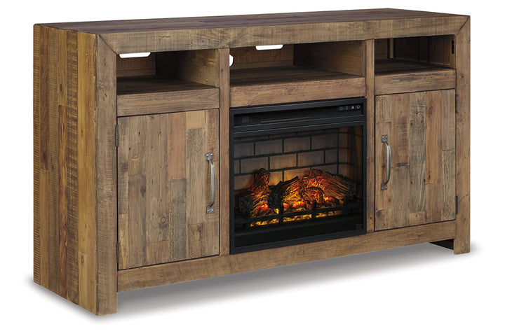 Sommerford 62" TV Stand with Electric Fireplace (W775W4)