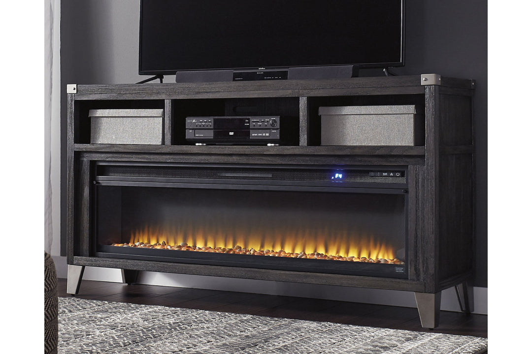 Todoe 65" TV Stand with Electric Fireplace (W901W1)