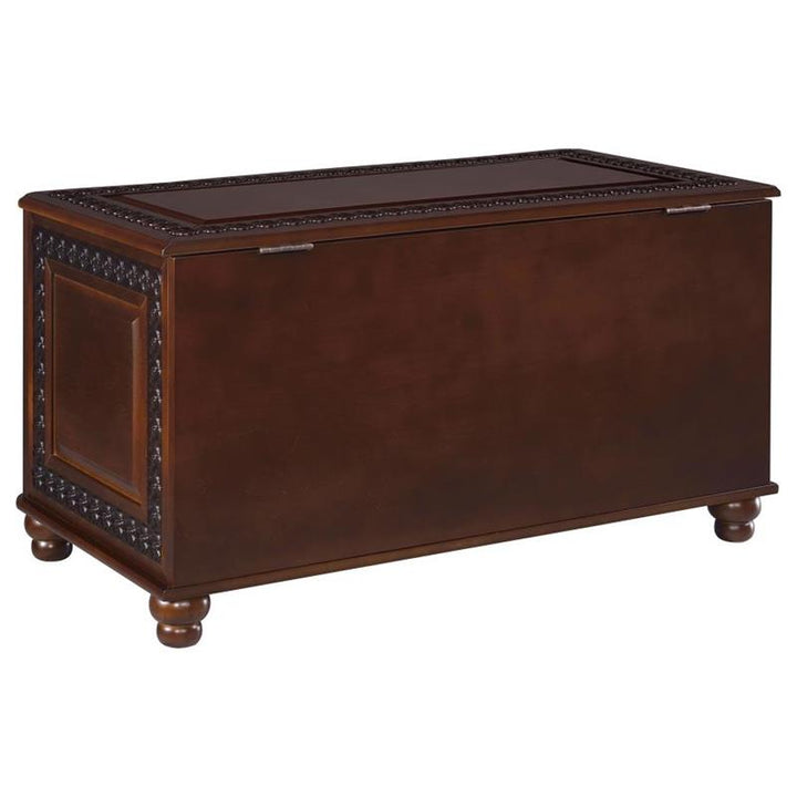 Finlay Flip Open Storage Cedar Chest Deep Tobacco (900012)