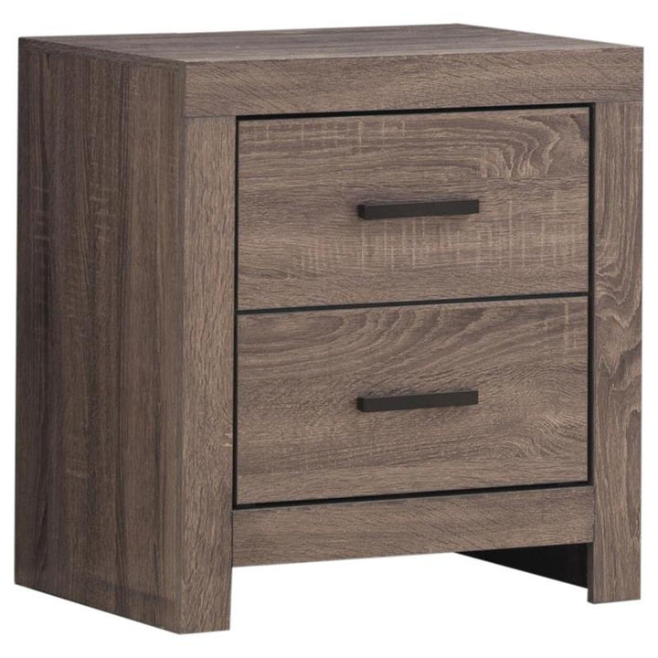 Brantford 4-piece Queen Storage Bedroom Set Barrel Oak (207040Q-S4)