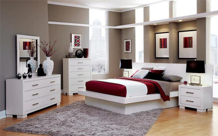 Jessica Minimalistic Platform Bedroom Set (202990Q-S5)