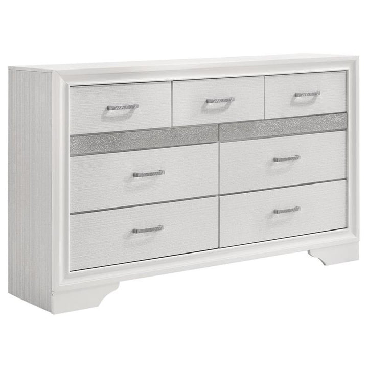 Miranda Platform Storage Bedroom Set (205111KW-S5)