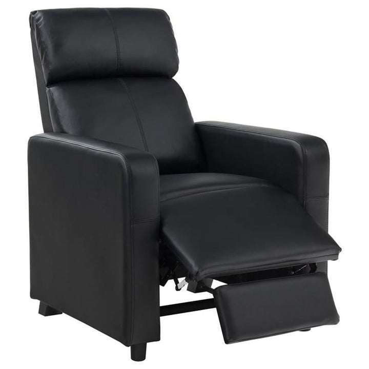 Toohey Home Theater Push Back Recliner Black (600181)