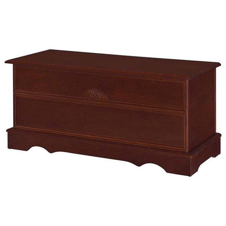 Paula Rectangular Cedar Chest Warm Brown (4694)