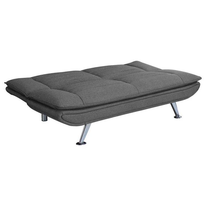 Julian Upholstered Sofa Bed with Pillow-top Seating Grey (503966)