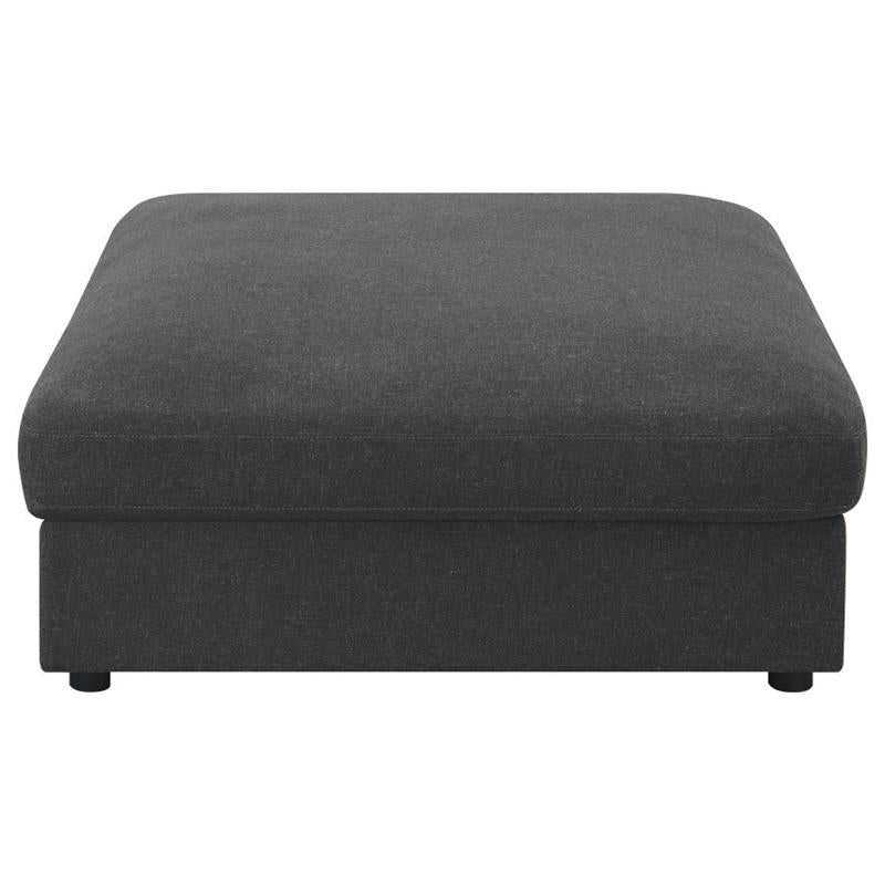 Serene 4-piece Upholstered Modular Sectional Charcoal (551324-SETB)