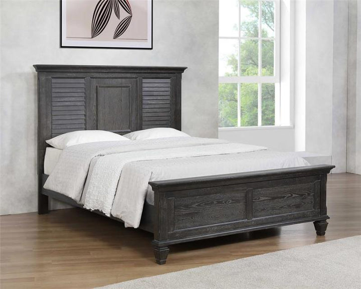 Franco Queen Panel Bed Weathered Sage (205731Q)