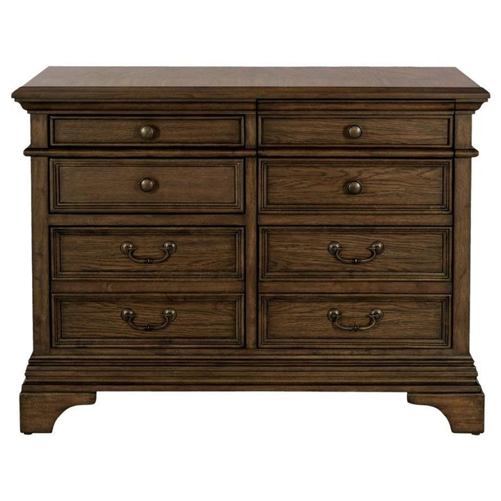 Hartshill 5-drawer File Cabinet Burnished Oak (881284)