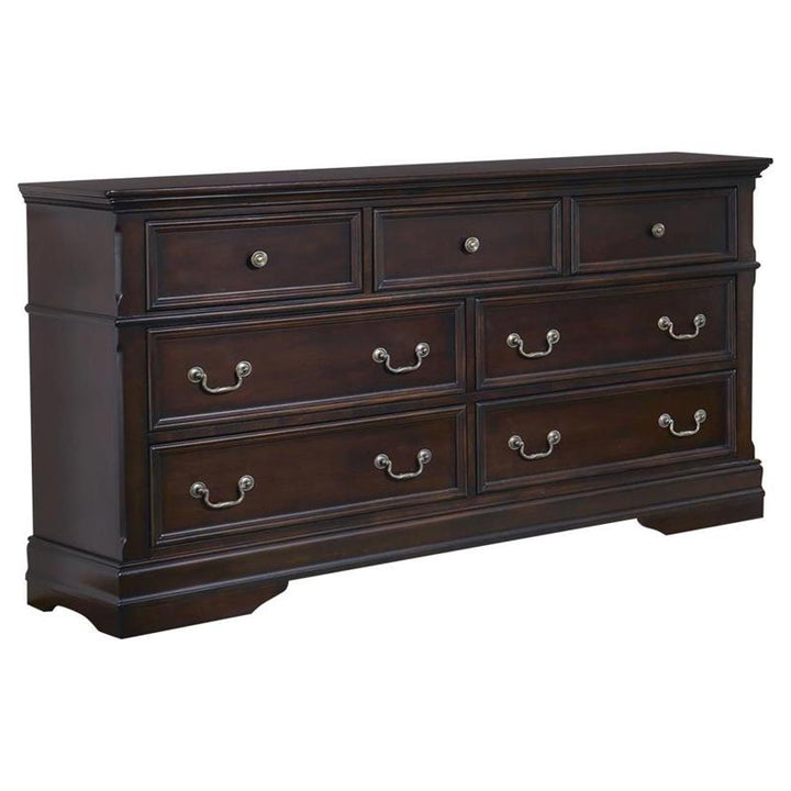 Cambridge 7-drawer Rectangular Dresser Cappuccino (203193)