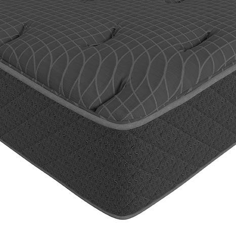 Jayden 15.5" Queen Mattress Grey and Black (350393Q)