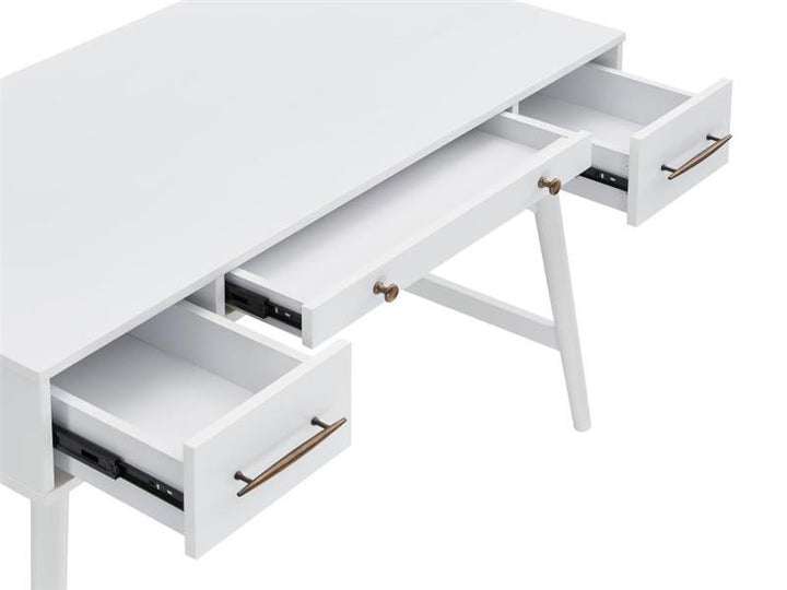 Mugga 3-drawer Writing Desk White (800745)