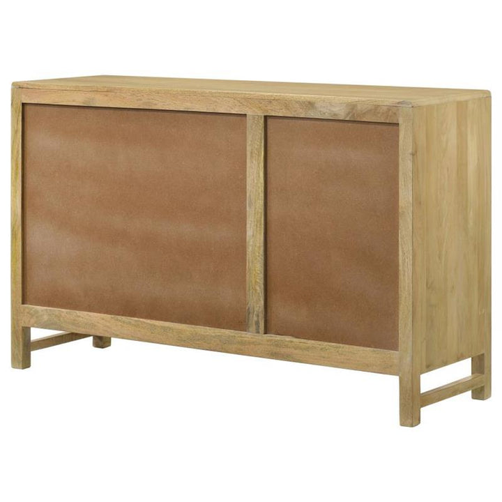 Zamora Rectangular 3-door Accent Cabinet Natural (953556)