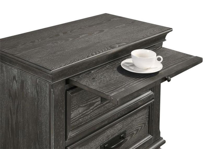 Franco 2-drawer Nightstand Weathered Sage (205732)