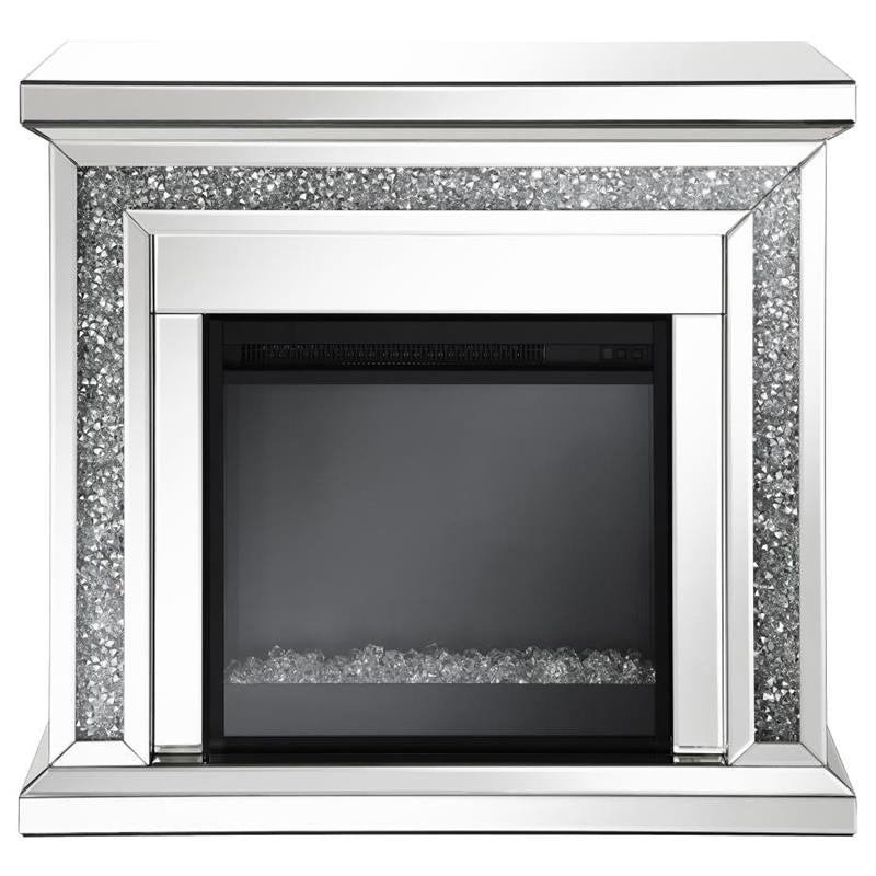 Lorelai Rectangular Freestanding Fireplace Mirror (991047)