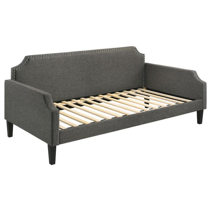 Olivia Upholstered Twin Daybed with Nailhead Trim (300636)