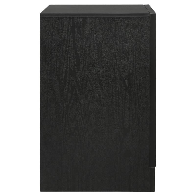 Miranda 2-drawer Nightstand Tray Black (206362)