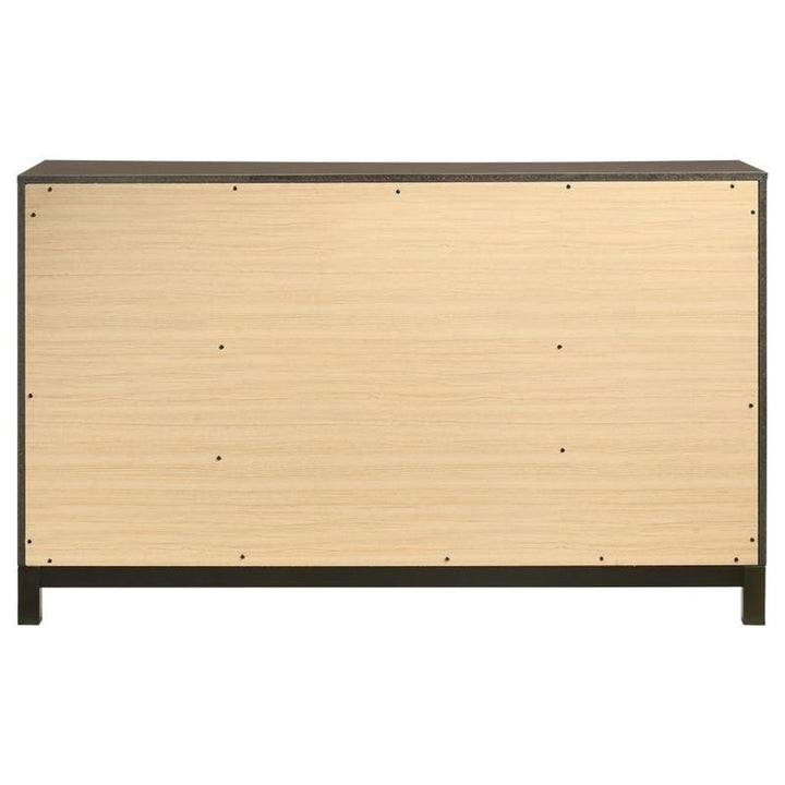 Edmonton 6-drawer Dresser Rustic Tobacco (204353)