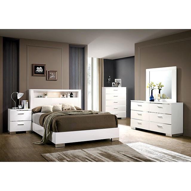 Carlie (CM7049WH-Q-BED)