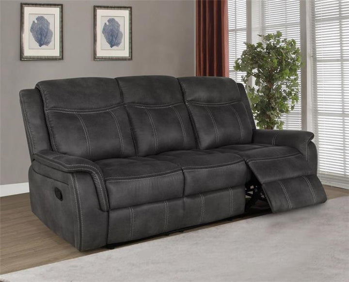 Lawrence Upholstered Tufted Living Room Set (603504-S2)