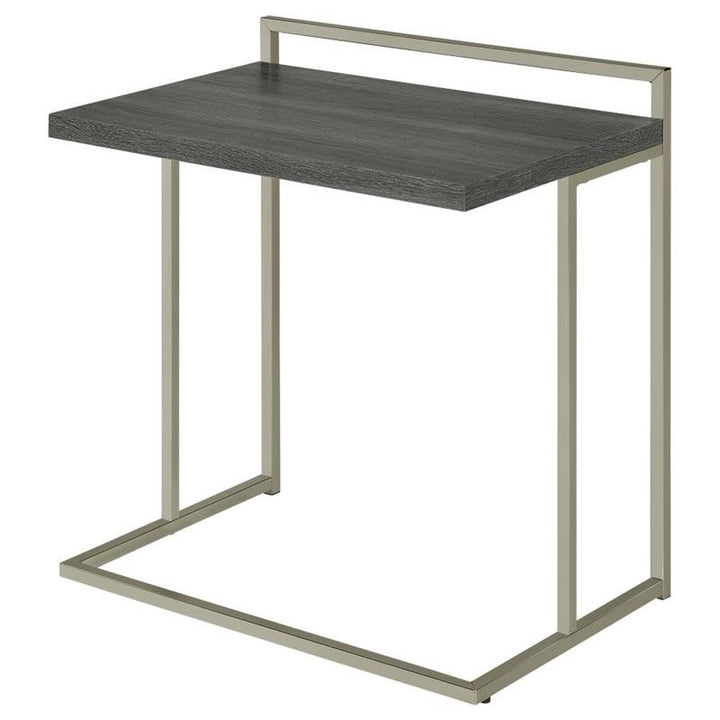 Dani Rectangular Snack Table with Metal Base (936120)