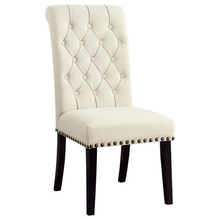 Alana Tufted Back Upholstered Side Chairs Beige (Set of 2) (190162)