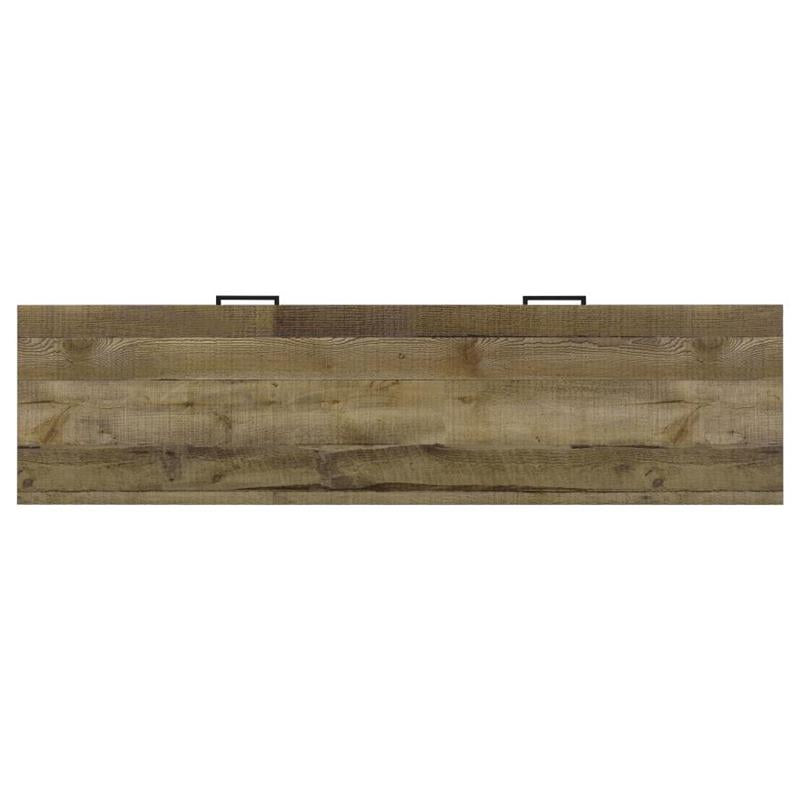 Ruston 59" 2-drawer TV Console Weathered Pine (721881)