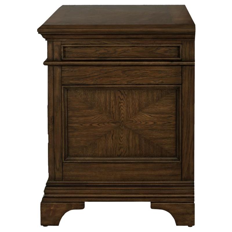 Hartshill 5-drawer File Cabinet Burnished Oak (881284)