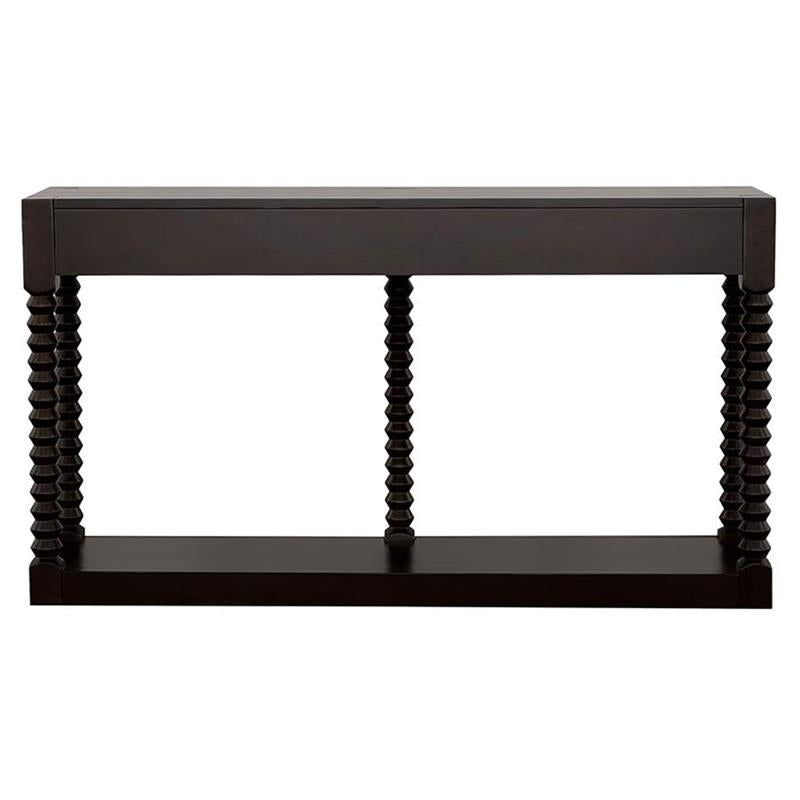 Meredith 2-drawer Sofa Table Coffee Bean (722579)