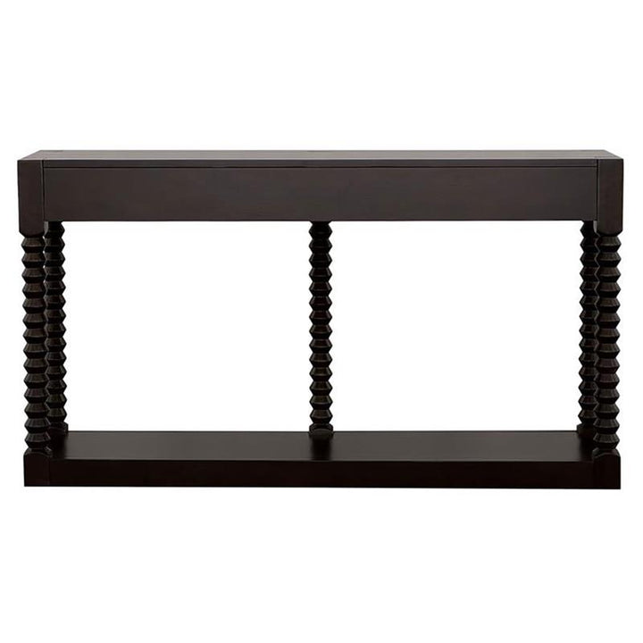 Meredith 2-drawer Sofa Table Coffee Bean (722579)