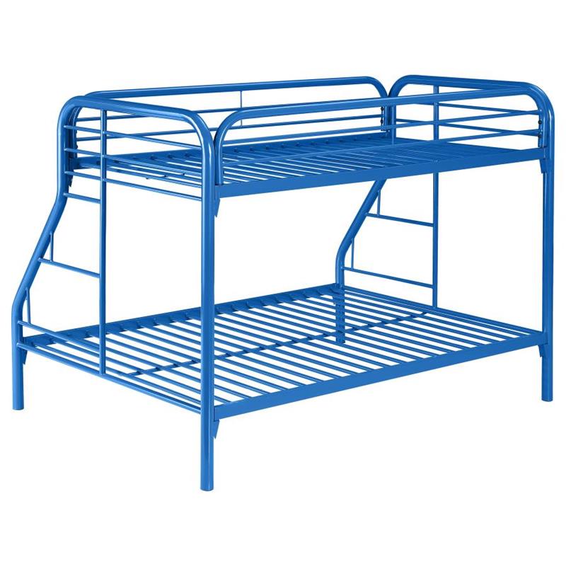 Morgan Twin Over Full Bunk Bed Blue (2258B)