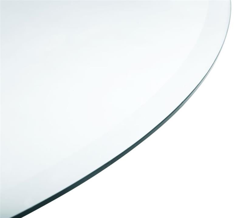 54" 8mm Round Glass Top Clear (CB54RD-8)