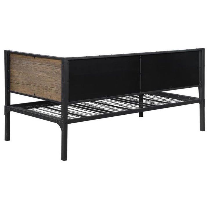 Getler Daybed Weathered Chestnut and Black (300836)