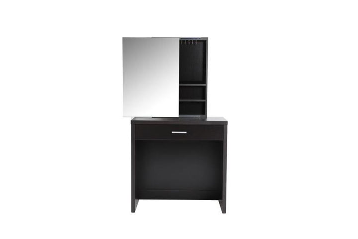 Harvey 2-piece Vanity Set with Lift-Top Stool Cappuccino (300289)