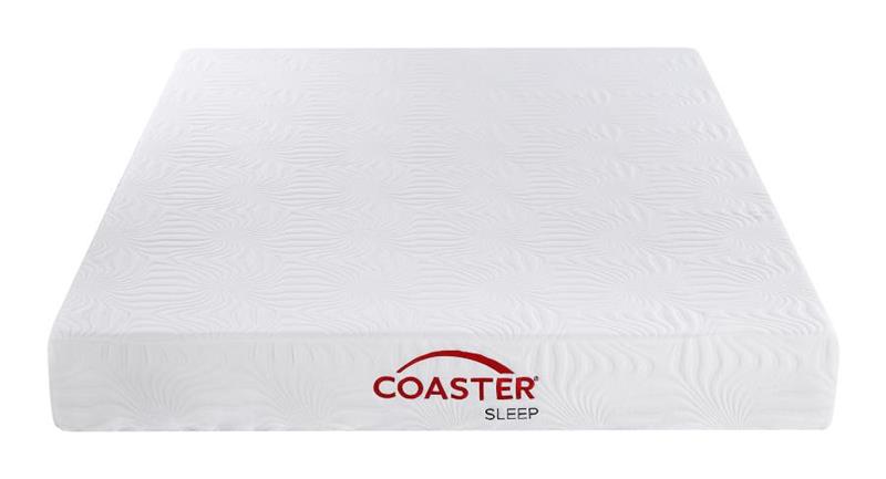 Keegan Full Memory Foam Mattress White (350063F)