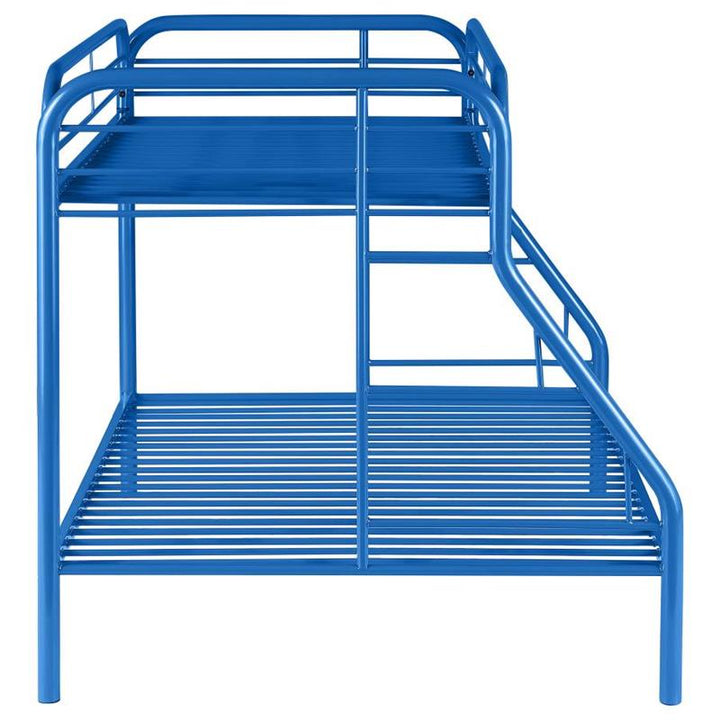 Morgan Twin Over Full Bunk Bed Blue (2258B)