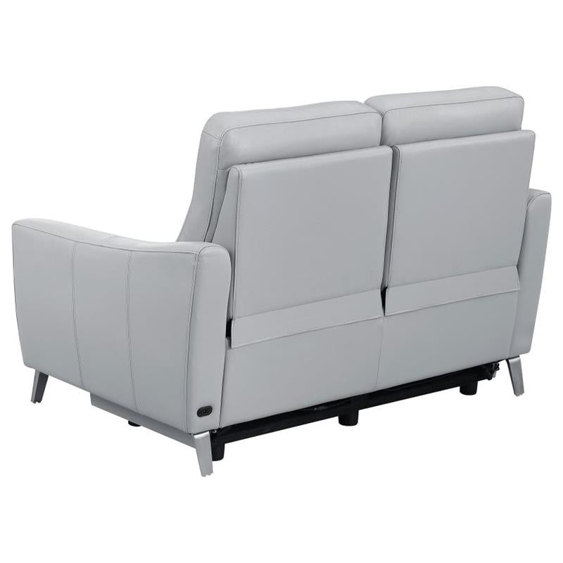 Derek Upholstered Power Loveseat (602502P)