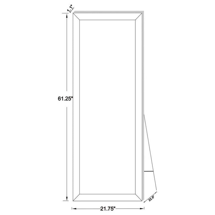 Soline Rectangle Cheval Mirror (961633)