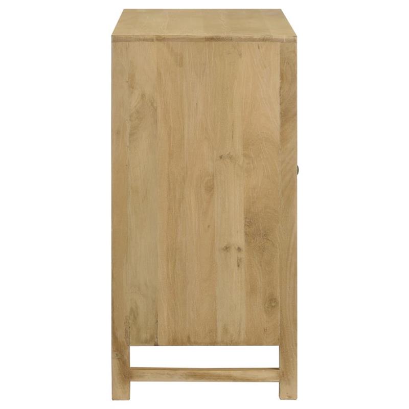 Zamora Rectangular 2-door Accent Cabinet Natural (953555)